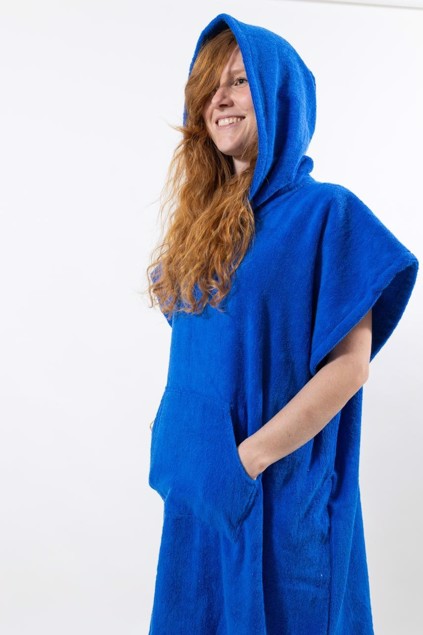 Blue Poncho